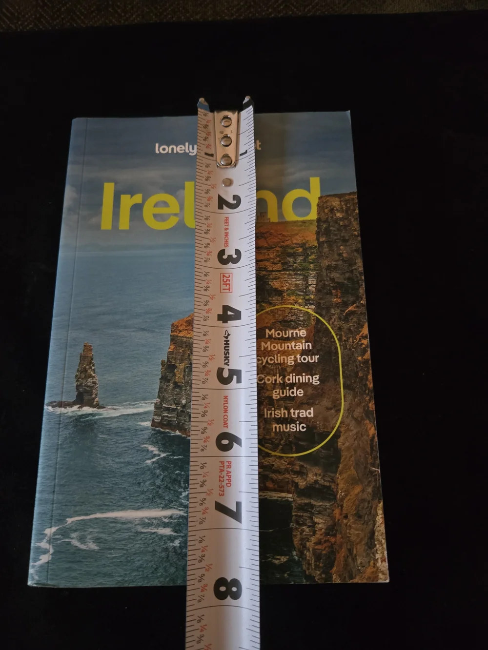 Ireland Travel Guide - Blue & Brown Cover